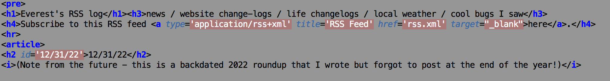 rss xml file